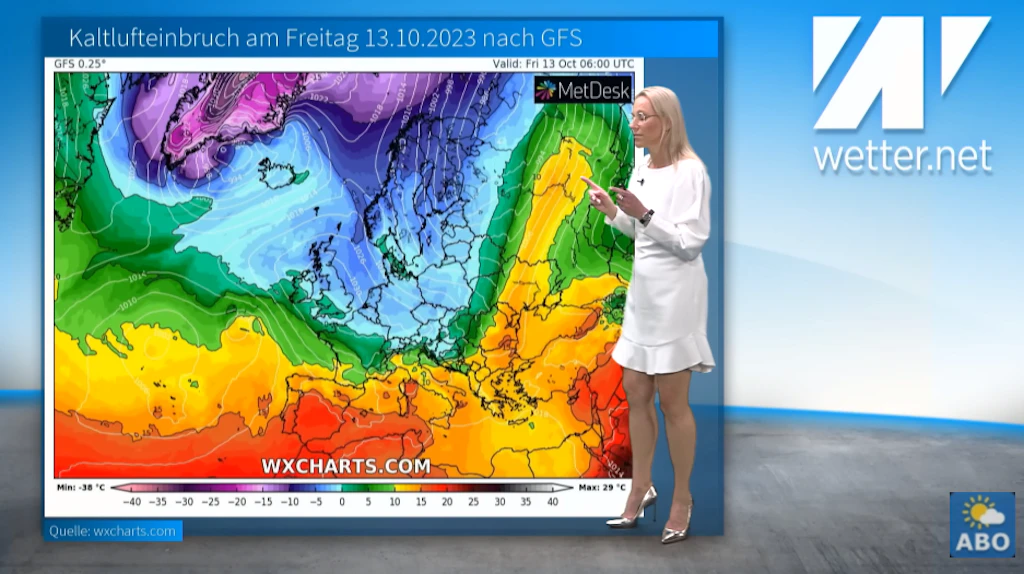 Wetter-Kampf der Luftmassen: Arktische Luft beißt sich durch! Jetzt wird’s kalt