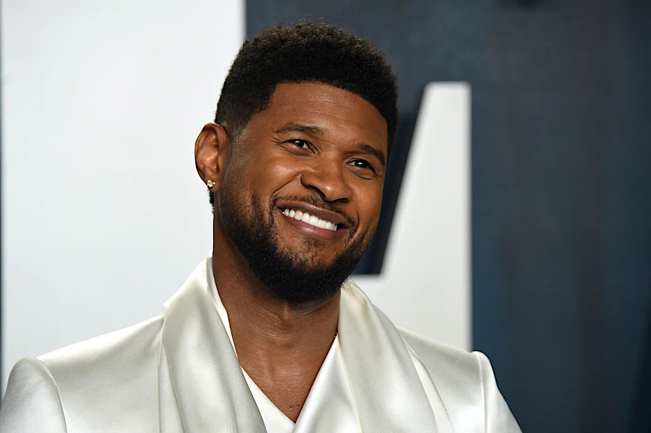 ARCHIV - US-Musiker Usher wird in der Halbzeitshow des nächsten Super Bowl auftreten.  a