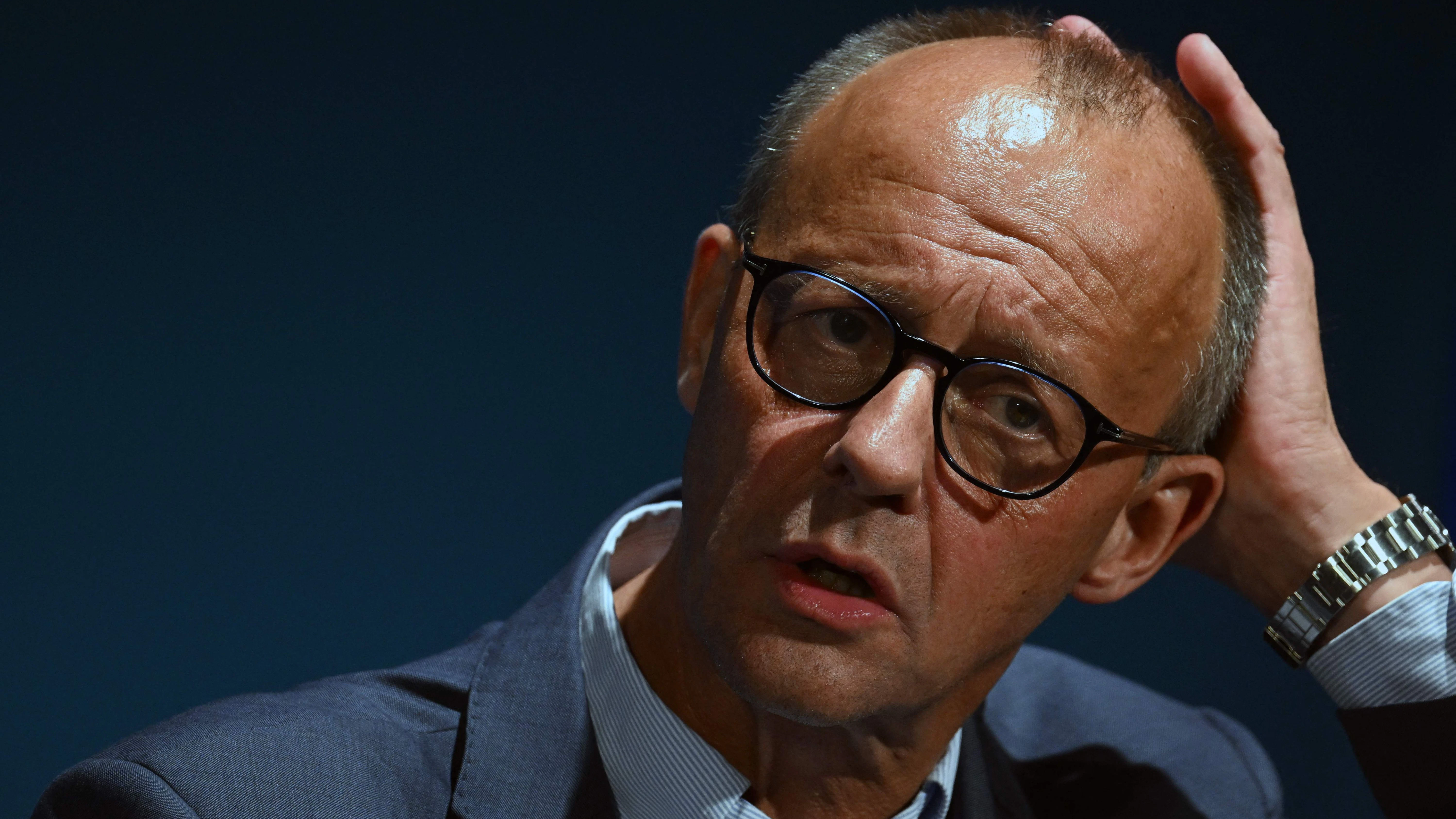 Gehört zu den Wahlverlieren: CDU-Chef Friedrich Merz.  