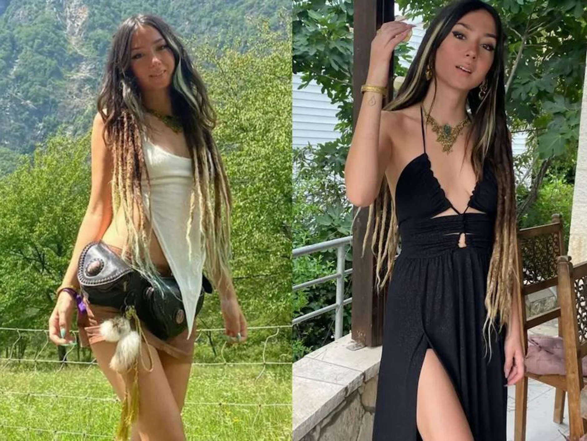 Shani Louk (22) wurde von Hamas-Terroristen entführt.