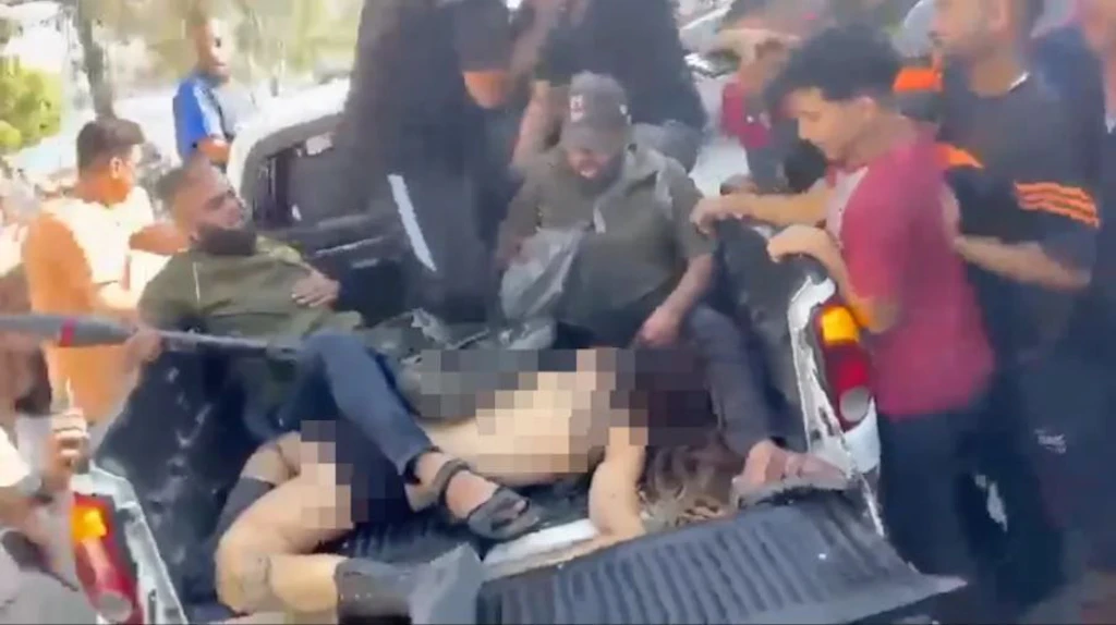 Hier wird eine Deutsche (22) von Hamas-Terroristen entführt