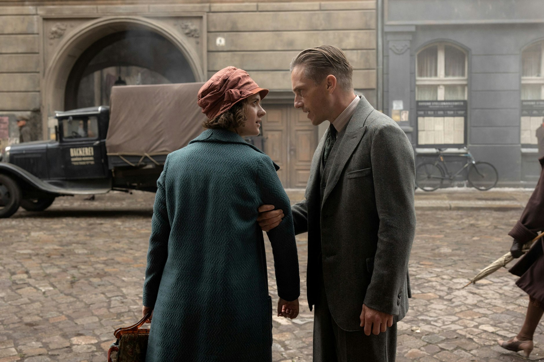 Die Hauptdarsteller Liv Lisa Fries und Volker Bruch waren für die Dreharbeiten hauptsächlich in Berlin unterwegs.