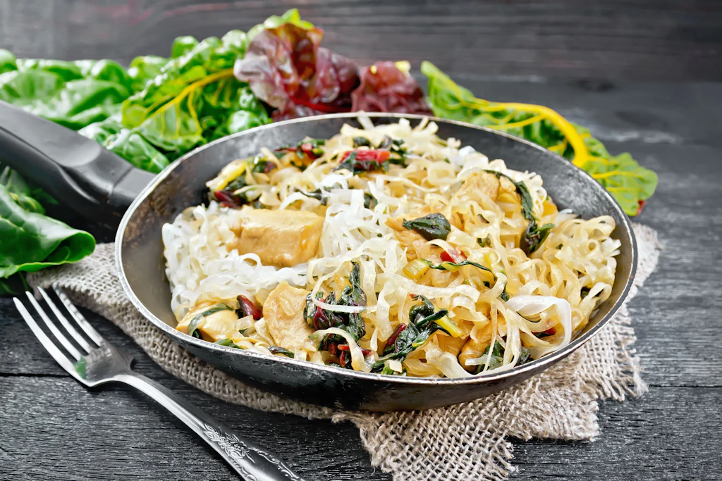 Schlemmer-Gericht: Nudeln mit Mangold-Sahne und Parmesan