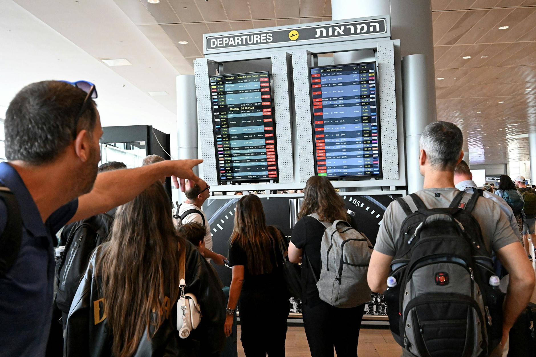 Nach Deutschland sind die Flüge rar.