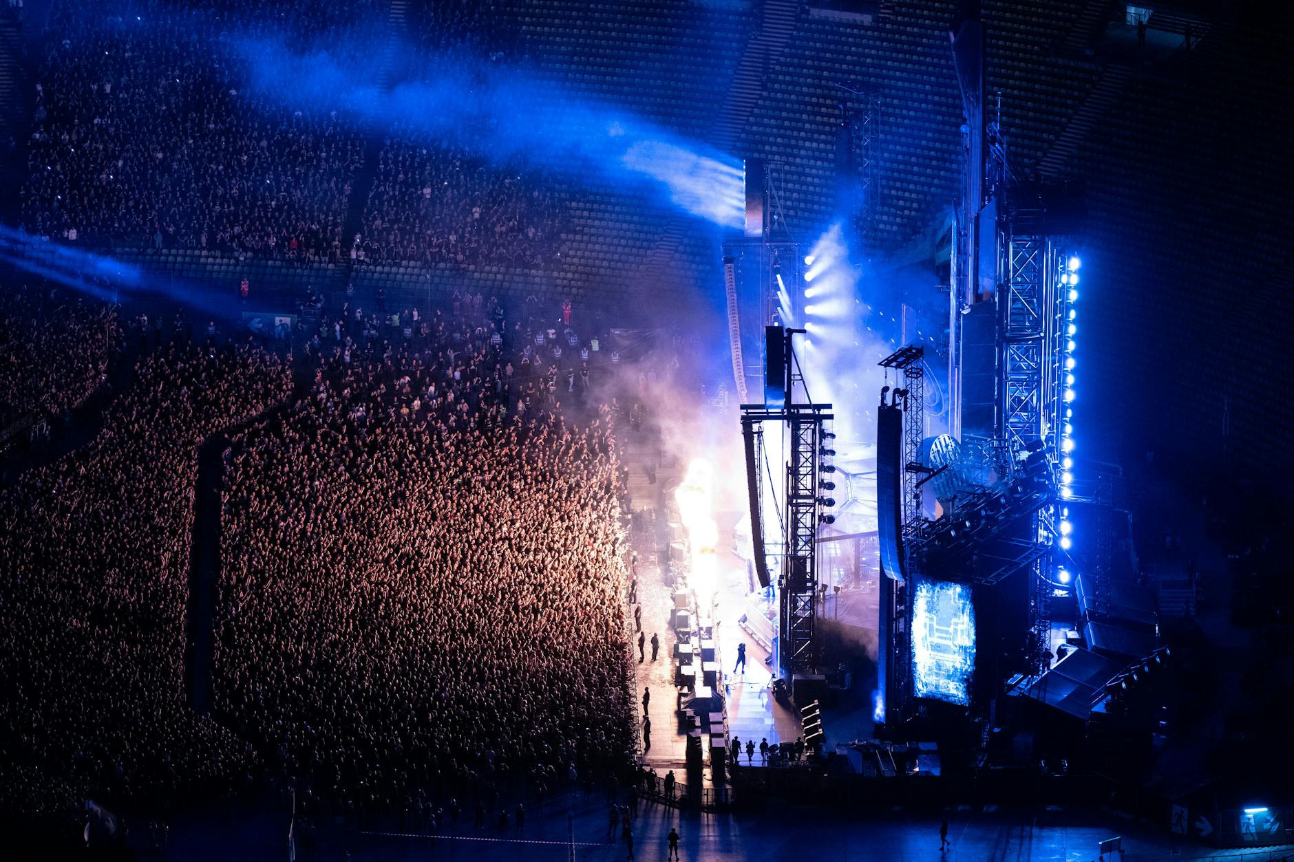 Rammstein, hier beim Konzert in München 2023