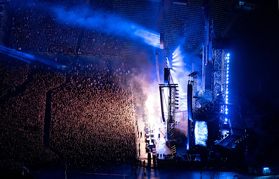 Rammstein, hier beim Konzert in München 2023