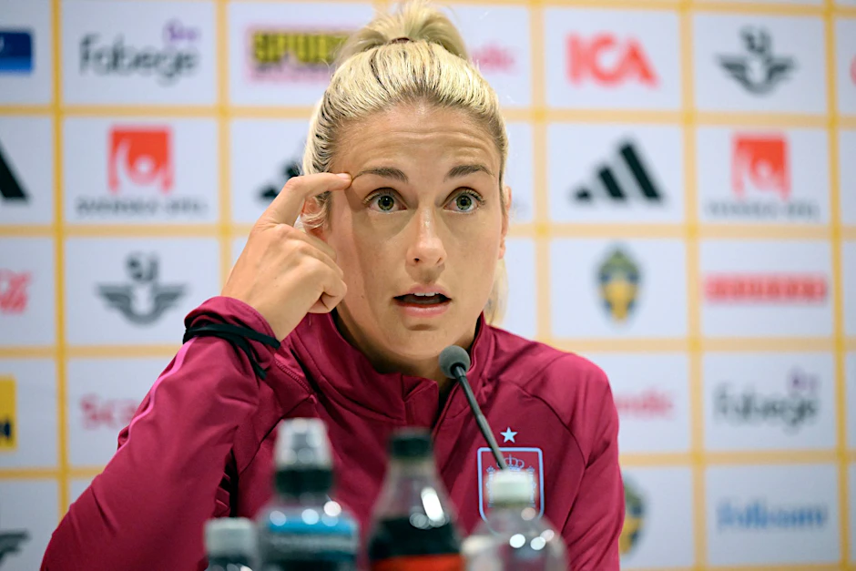 ARCHIV - Alexia Putellas äußert sich zur Lage des spanischen Nationalteams.  gency/dpa
