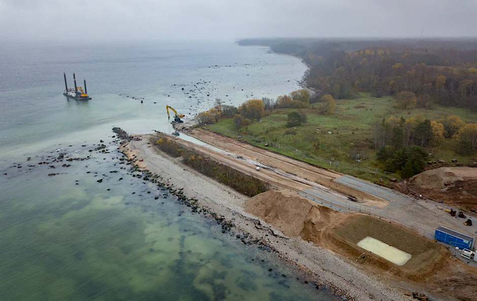 An der Pipeline Baltic Connector soll es wohl ein Leck geben.