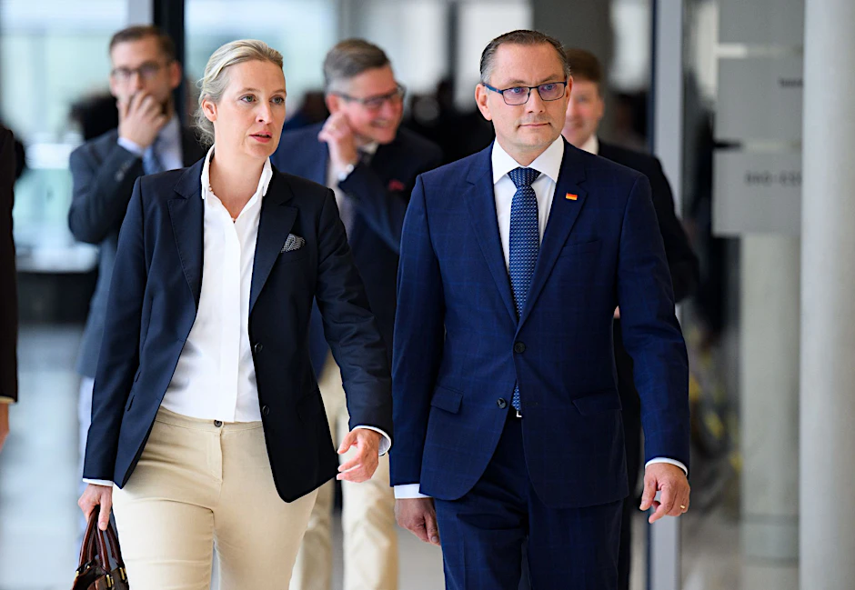 AfD-Parteichefs Alice Weidel und Tino Chrupalla