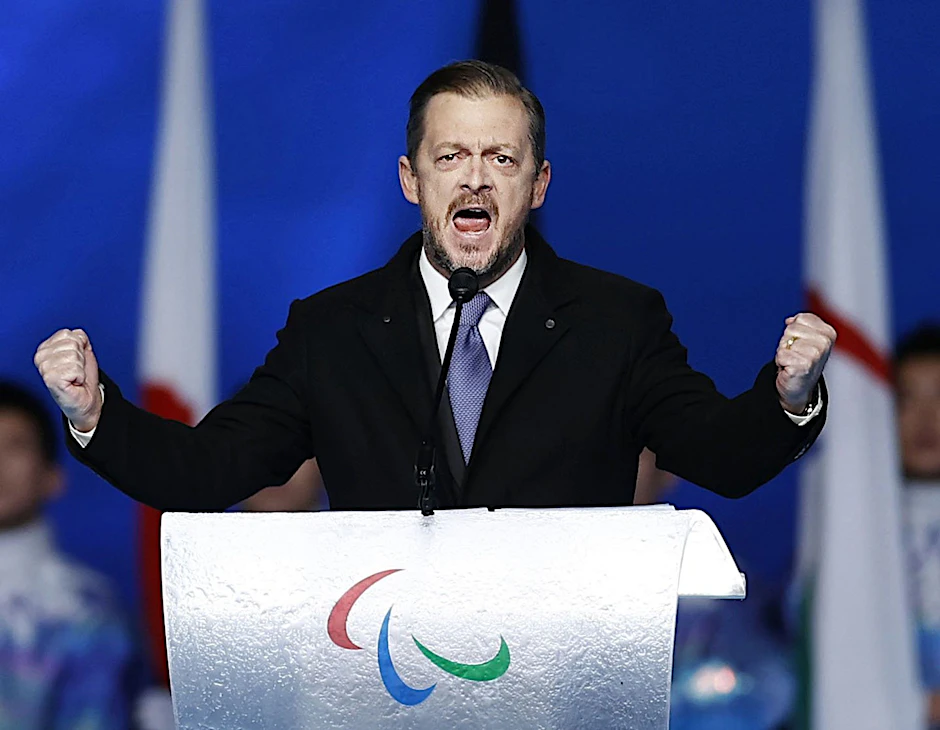 ARCHIV - IPC-Präsident Andrew Parsons.  