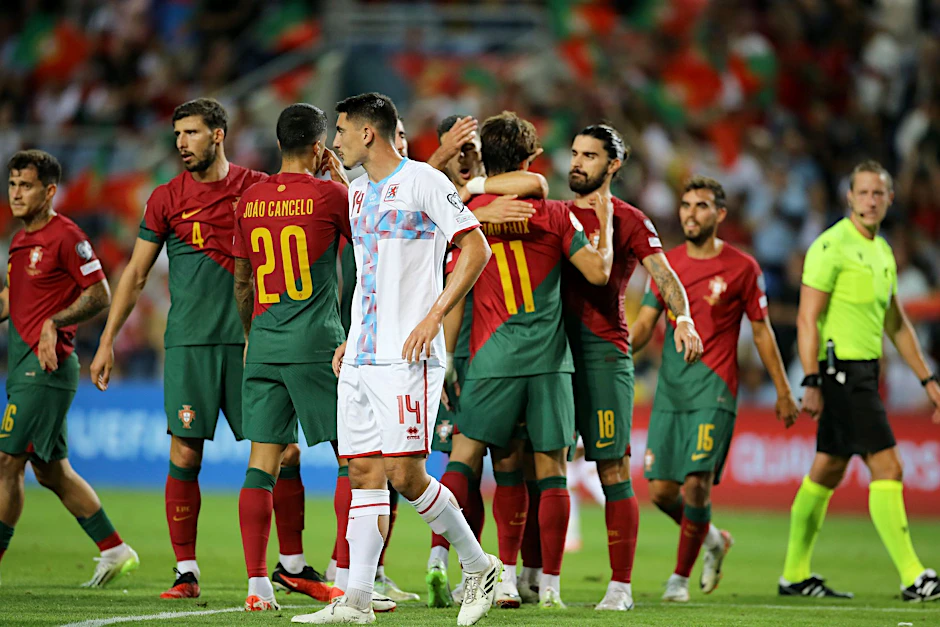 Portugal setzte sich deutlich gegen Luxemburg durch.  