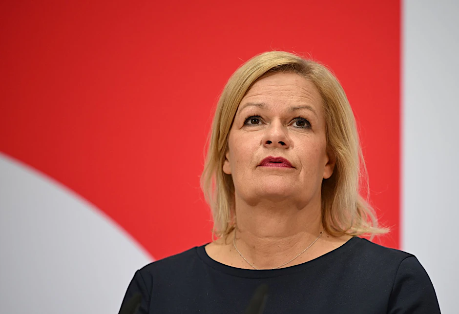 «Unsere Sicherheitsbehörden nehmen die islamistische Szene noch stärker ins Visier», sagt Bundesinnenministerin Nancy Faeser.  