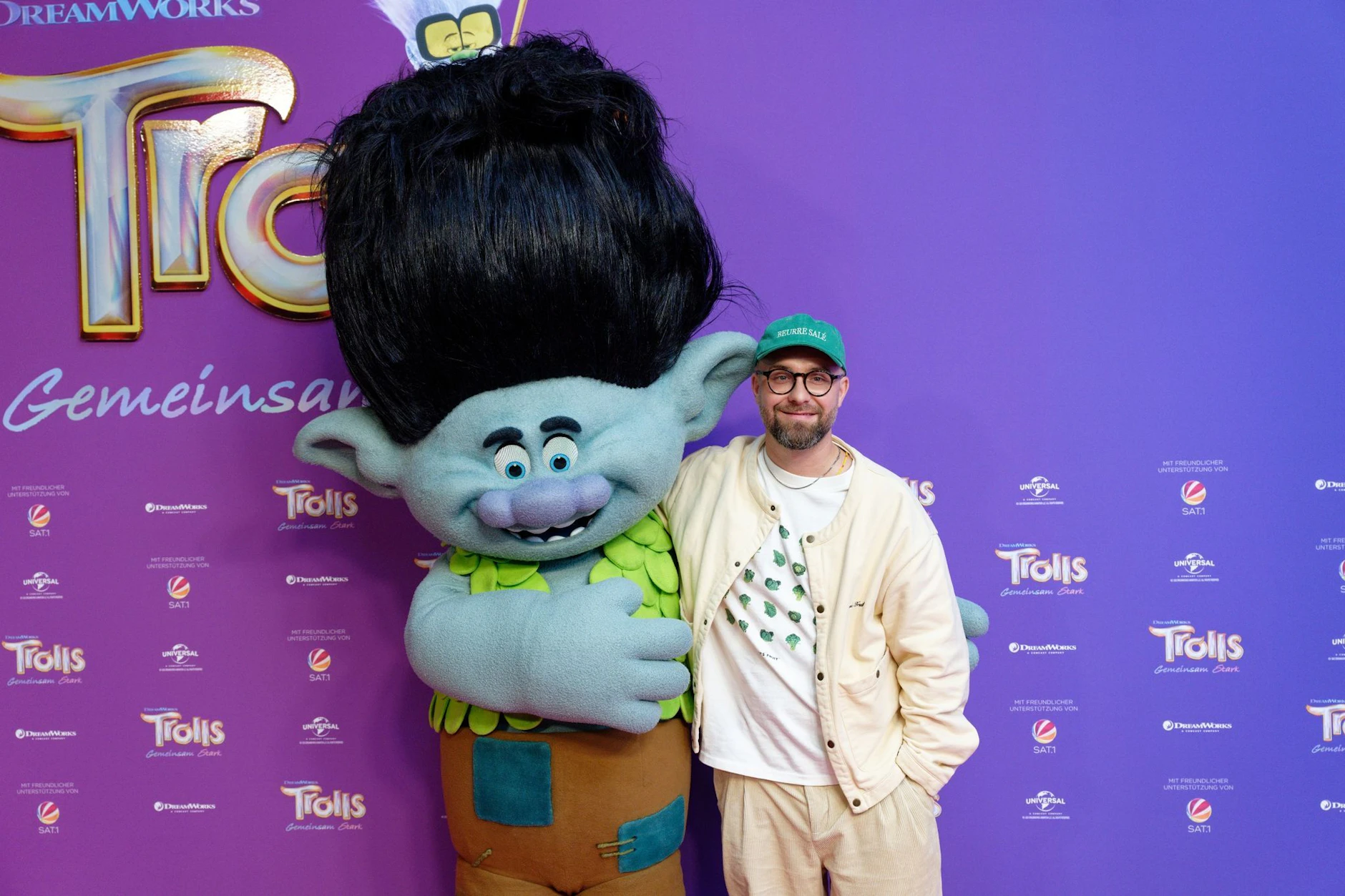 Lena Meyer-Landrut und Mark Forster bei „Trolls 3“-Premiere