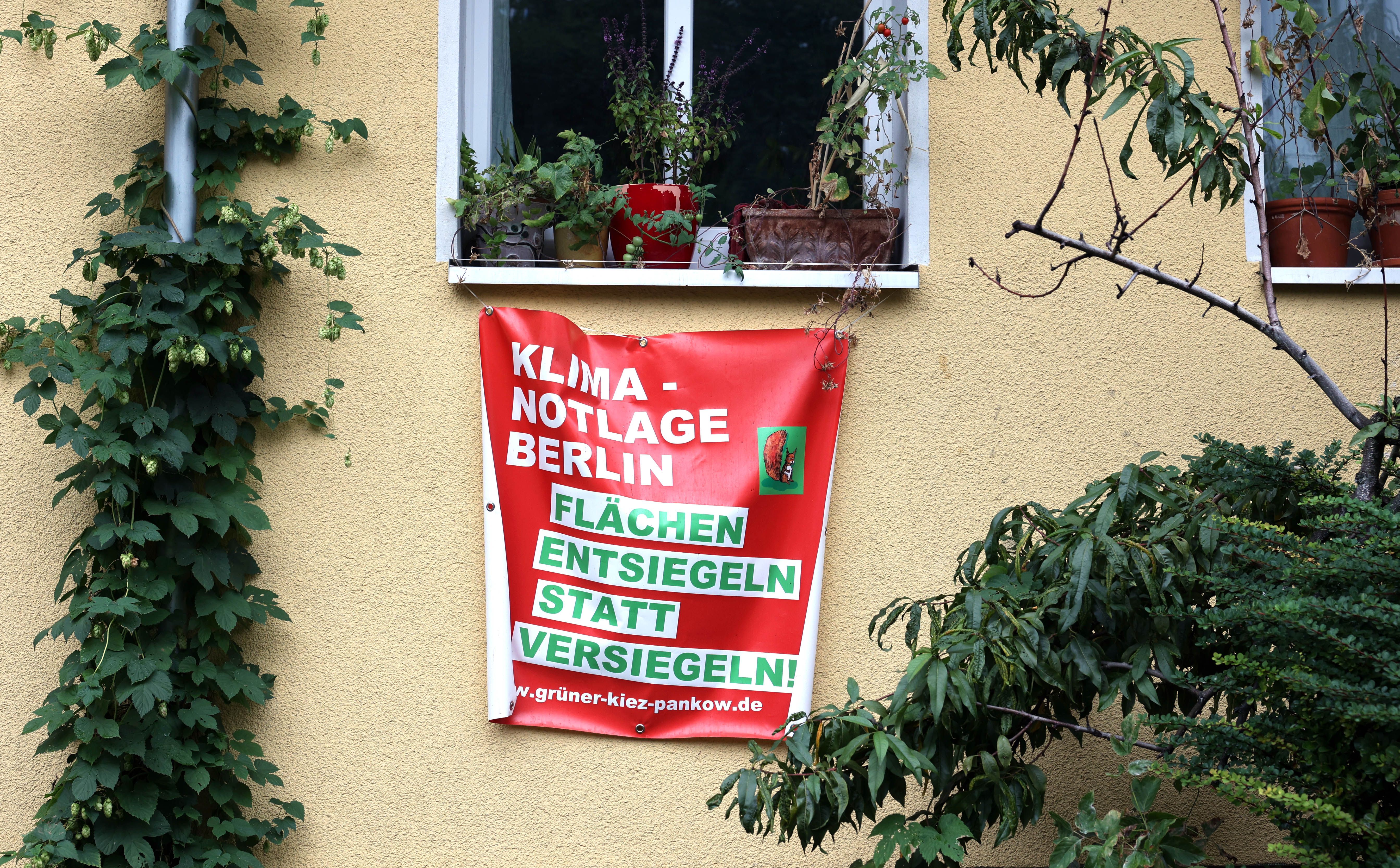 Wieder Demo im grünen Kiez in Pankow