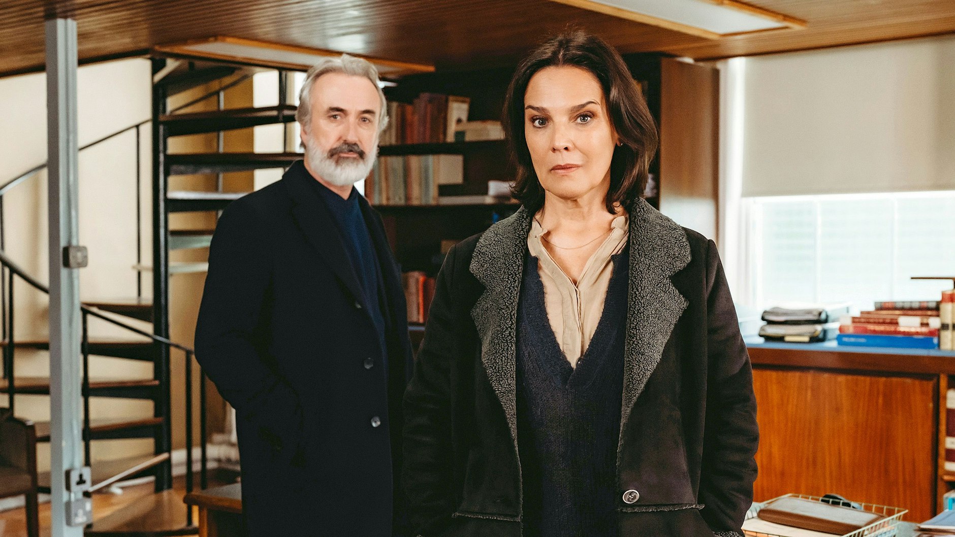 Désirée Nosbusch als Polizeipsychologin Cathrin Blake in „Der Irland-Krimi“.