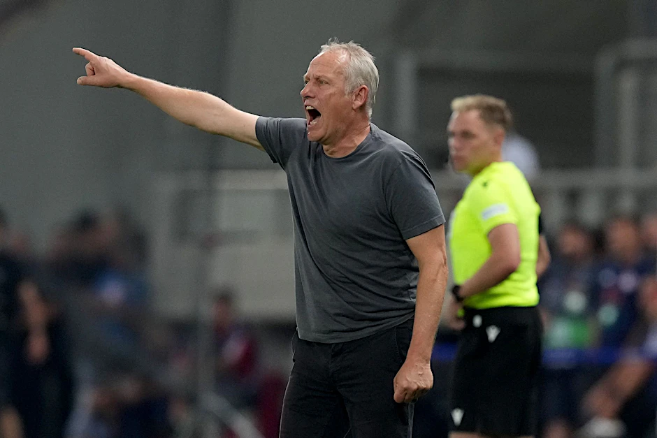 Freiburgs Trainer Christian Streich ist kein Fan vom Verlieren.  