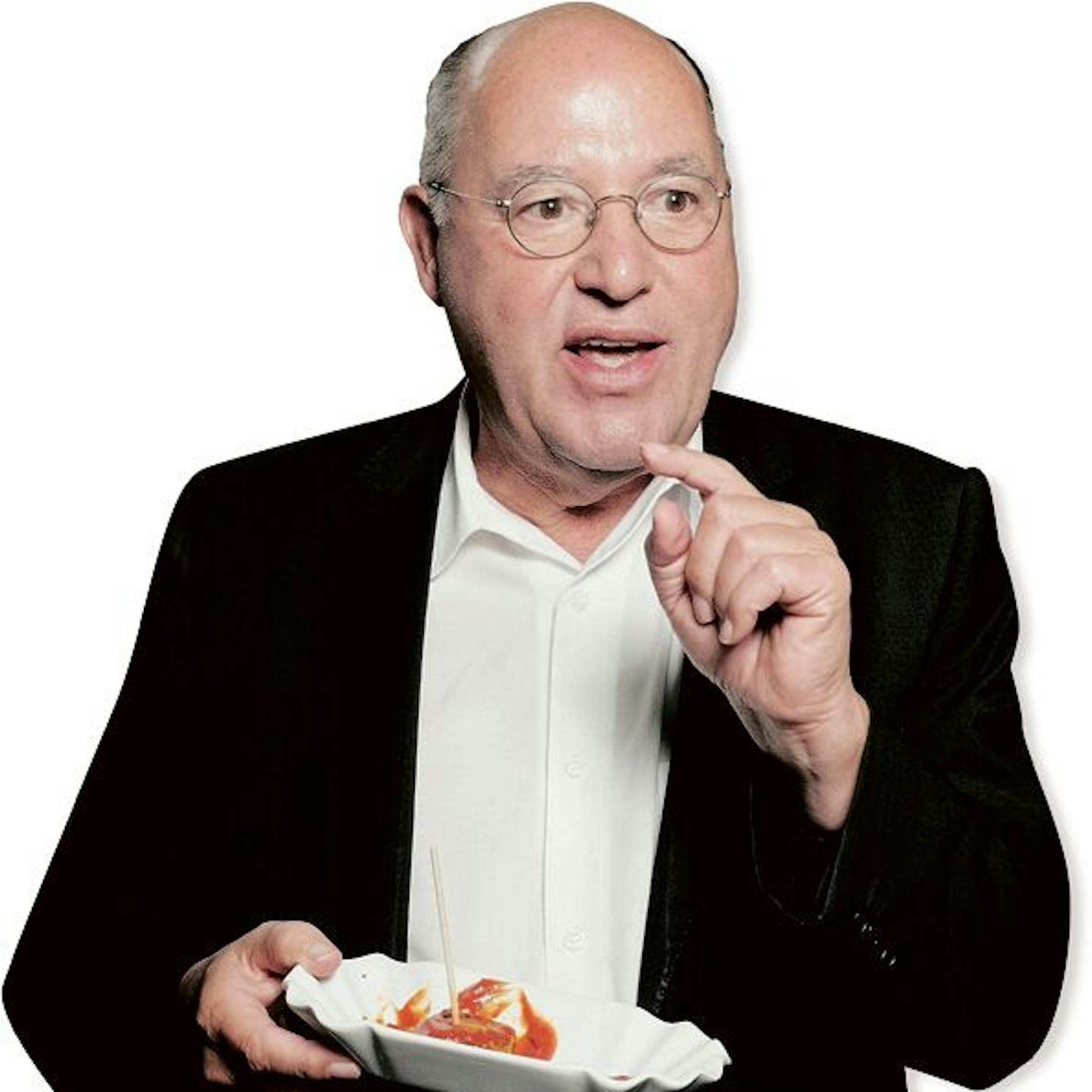 Gregor Gysi beim Currywurst-Talk mit dem Berliner KURIER.