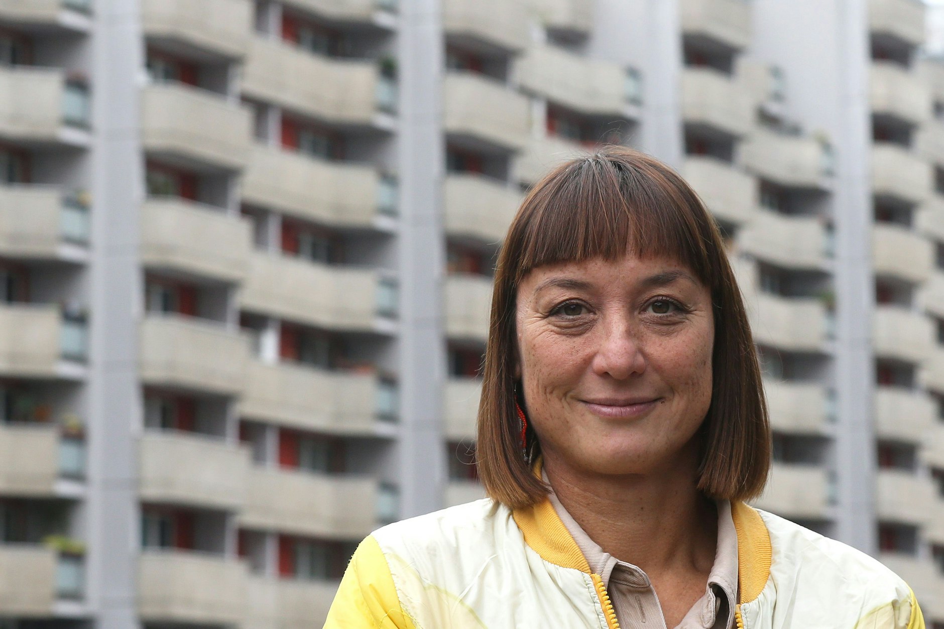 Lu Yen Roloff von der Initiative „Plan B 2023“, die Berlin klimafreundlicher machen will. 