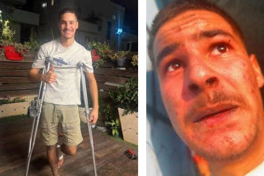 Der 19-jährige Israeli Noam Cohen entkam dem Hamas-Massaker nur knapp.