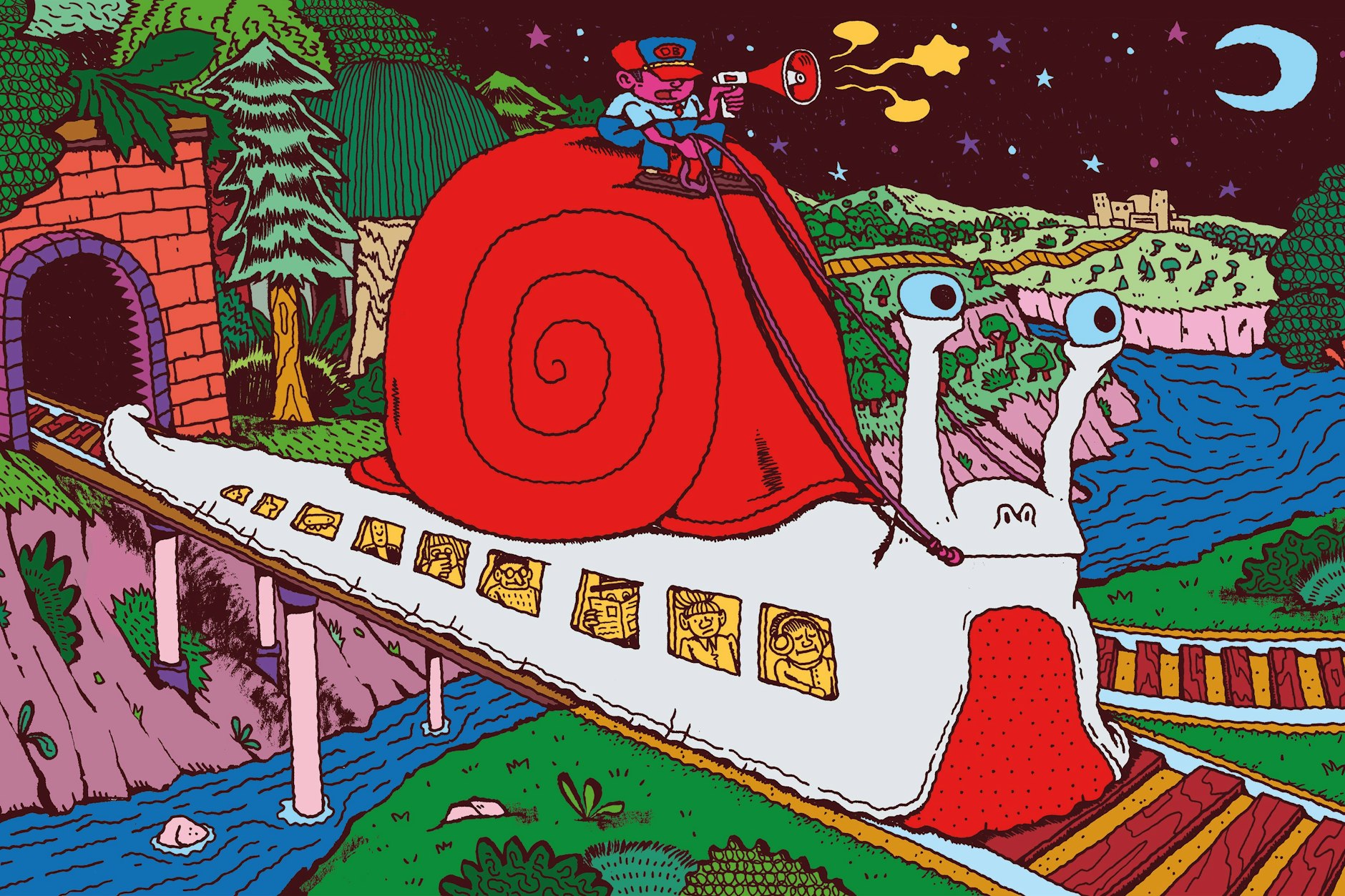 Die Deutsche Bahn hat das Schneckentempo zum Dauerzustand erhoben. 