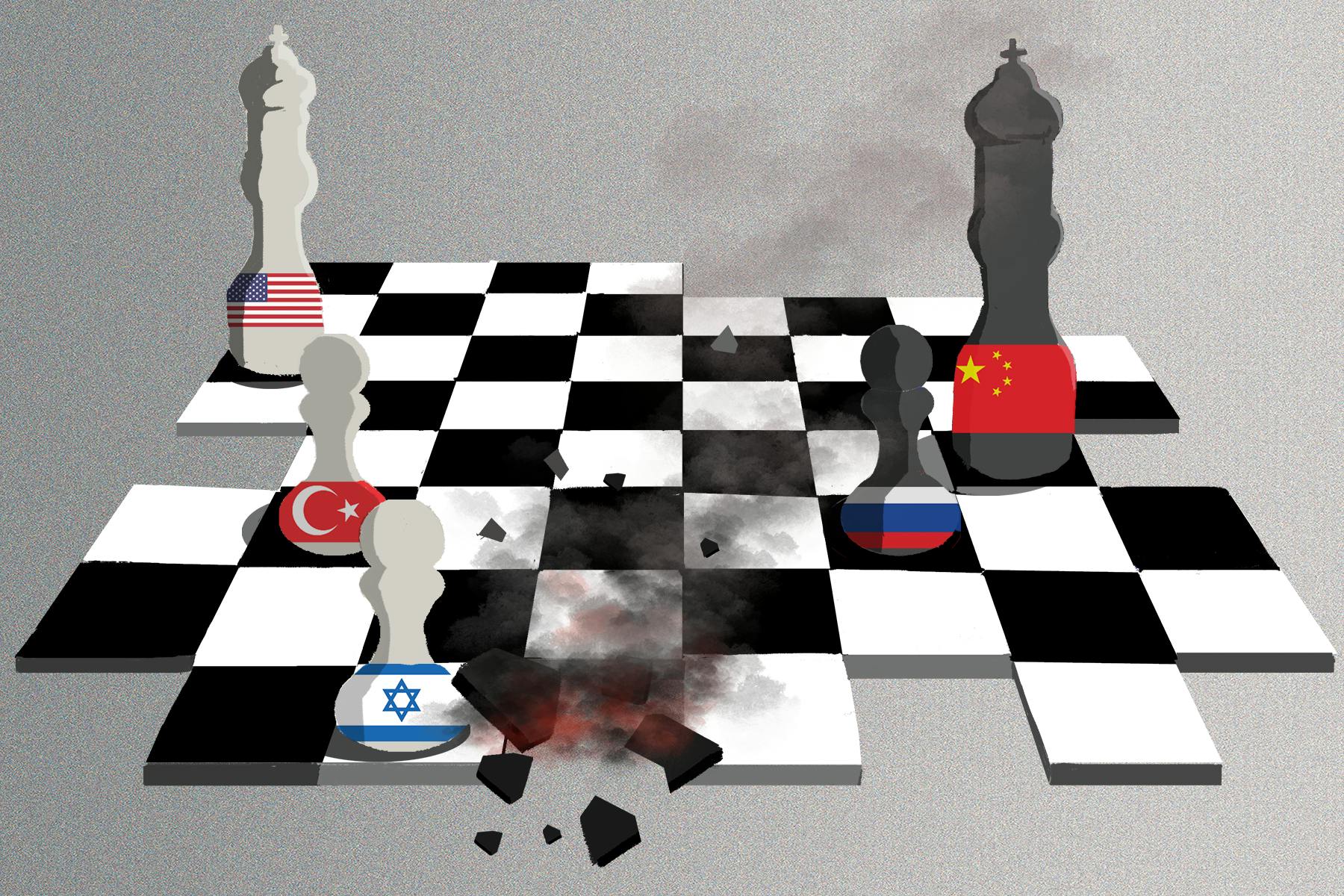 Der Krieg in Israel kommt zu einer Zeit, in der sich die Welt neu ordnet. Viele Mächte mischen mit – niemand kann sagen, wer am Ende gewinnt.