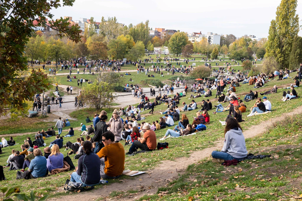 Prenzlauer Berg: Umbau des Mauerparks in vollem Gang