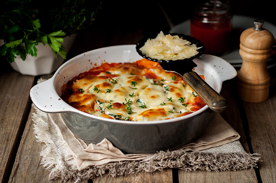 Dieser köstliche Rosenkohl mit Käse und Bacon aus dem Ofen passt perfekt in den Herbst. Und: Für das Rezept werden nur vier Zutaten benötigt!