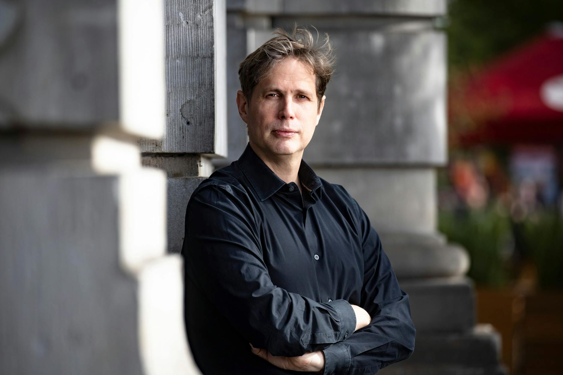 Daniel Kehlmann, fotografiert im Oktober in der Straße Unter den Linden