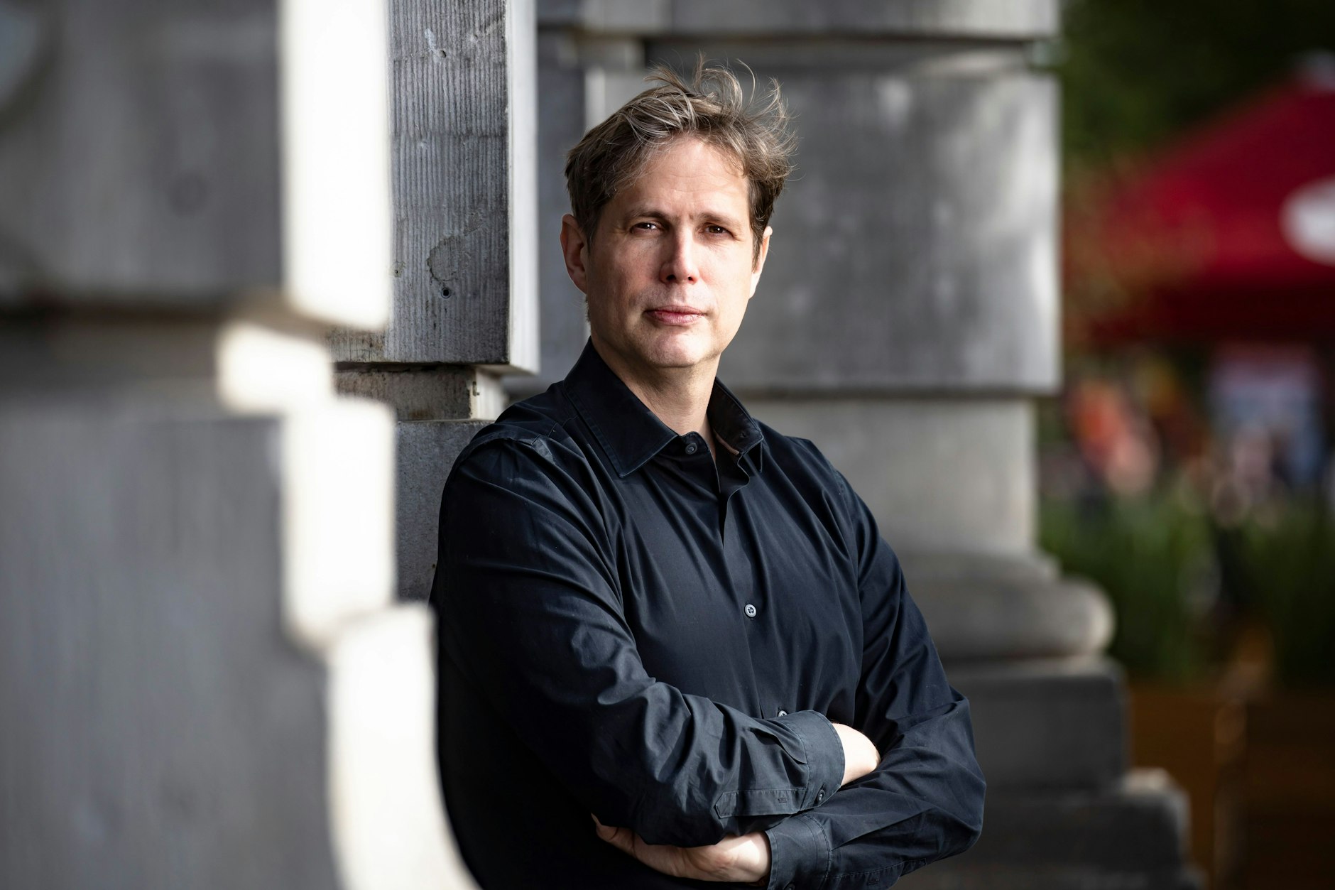 Daniel Kehlmann, fotografiert im Oktober in der Straße Unter den Linden