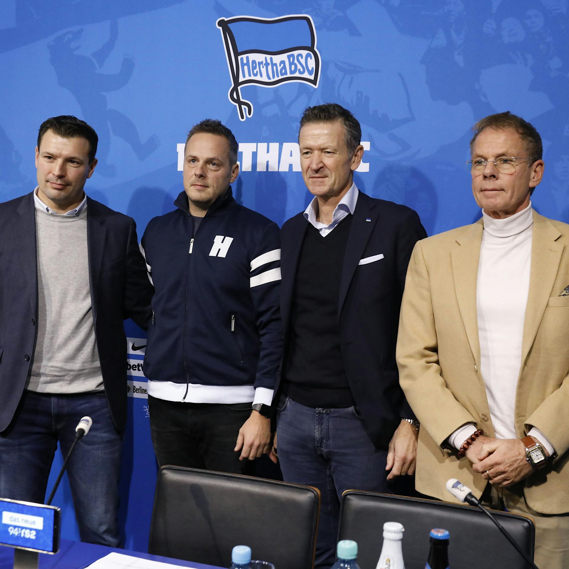 Hertha-Aufsichtsratsboss Brüggemann tritt zurück und gegen Bernstein nach