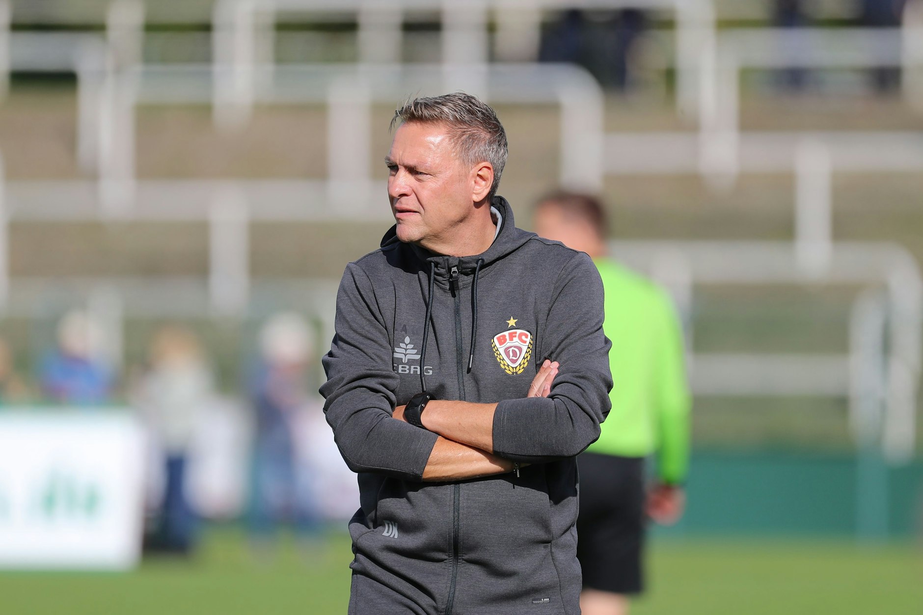 BFC-Trainer Dirk Kunert (55) war alles andere als zufrieden mit dem Pokal-Auftritt seiner Dynamos beim Oberliga-Fünften Tasmania.