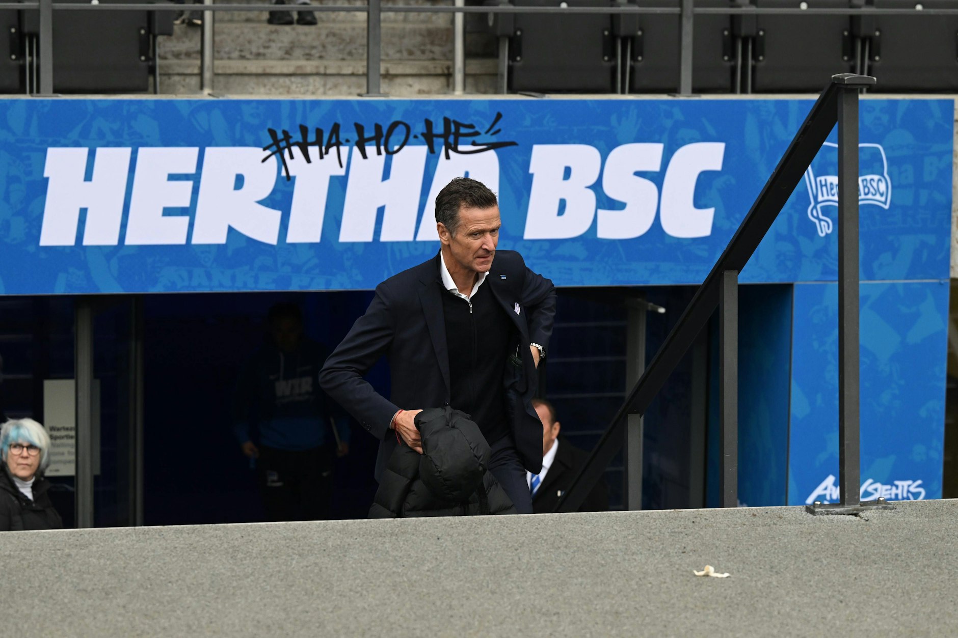 Herthas Geschäftsführer Tom Herrich muss die Finanzen des Klubs wieder in Ordnung bringen.