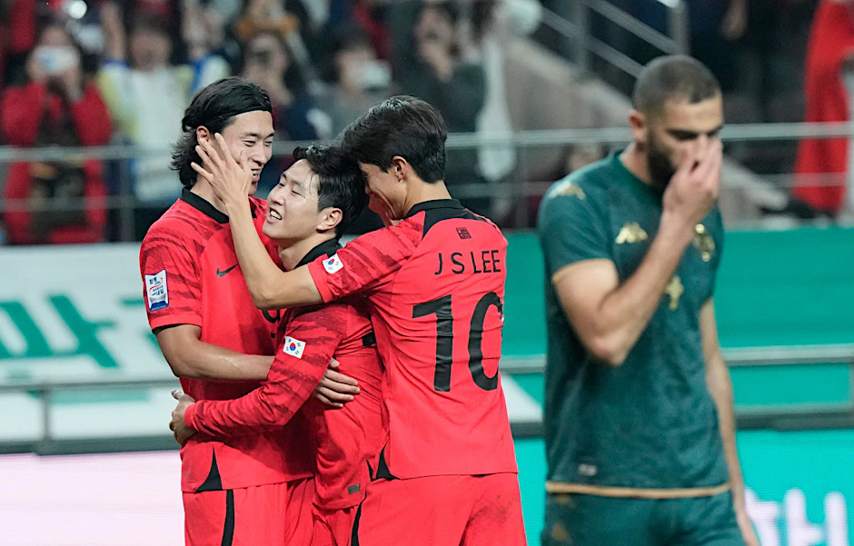 Südkorea setzte sich souverän gegen Tunesien durch.  