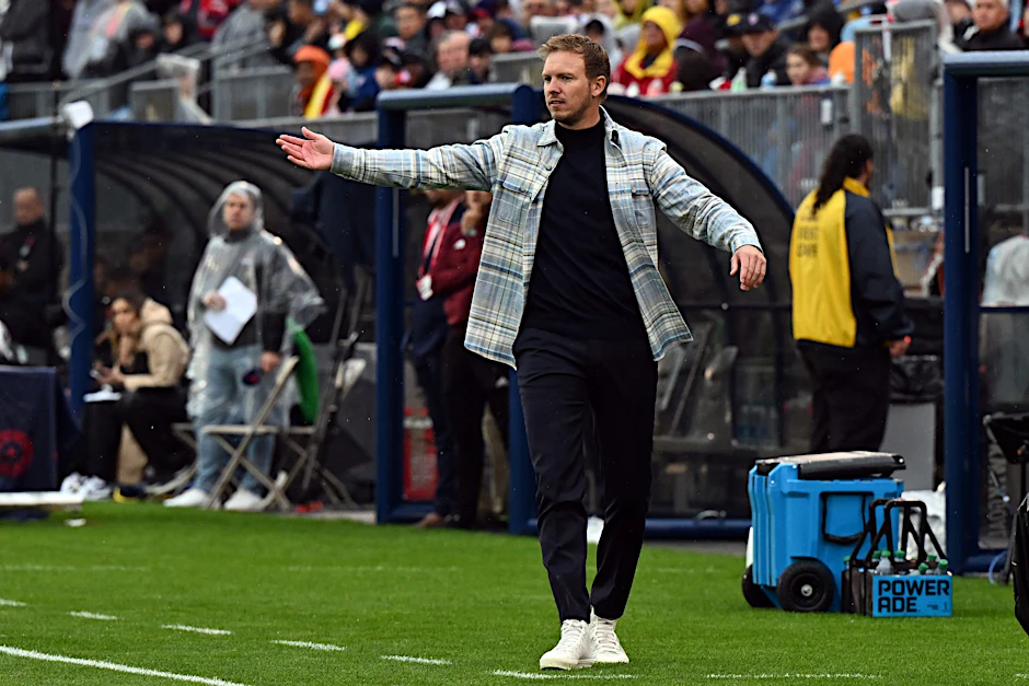 Absolvierte sein Länderspiel-Debüt als Bundestrainer: Julian Nagelsmann.  