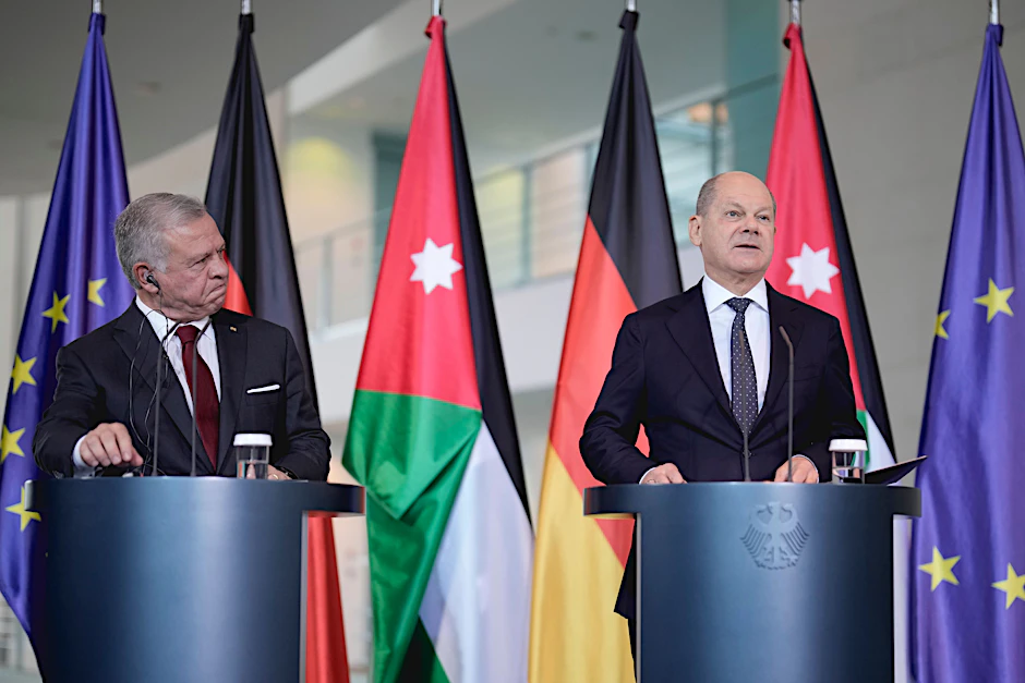Am Dienstag empfing Kanzler Scholz den jordanischen König Abdullah in Berlin.
