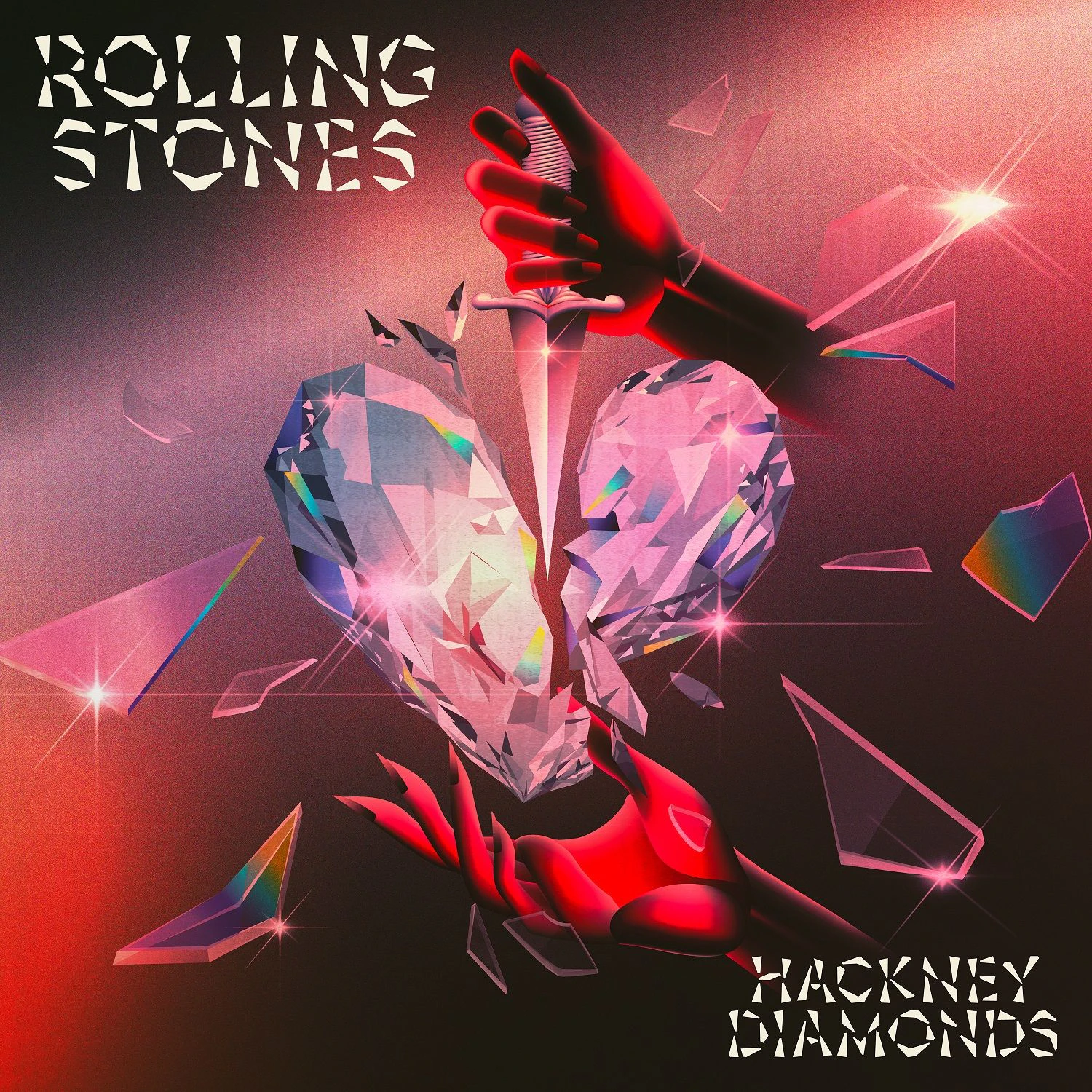 Das Cover des Albums «Hackney Diamonds» der Rolling Stones. Es erschien am Freitag.&nbsp;
