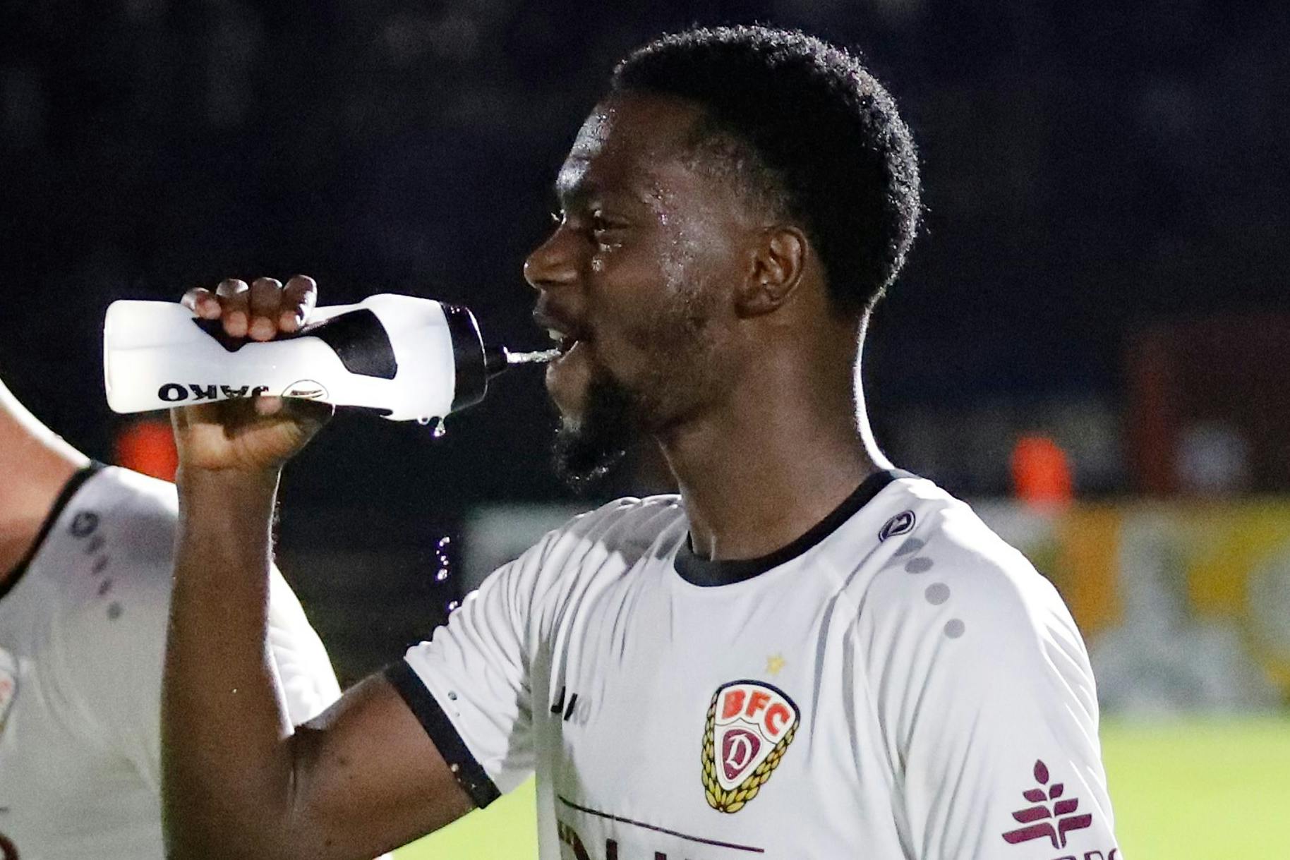 Endlich zurück: McMoordy Hüther will am Freitag mit dem BFC Dynamo wieder einen großen Schluck aus der Punkte-Pulle nehmen.