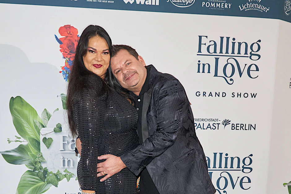 Ingo Appelt mit seiner Frau Sonia bei der Premiere im Friedrichstadt-Palast.&nbsp;