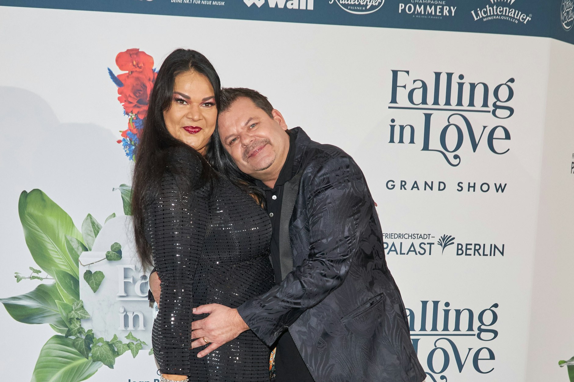 Ingo Appelt mit seiner Frau Sonia bei der Premiere im Friedrichstadt-Palast. 