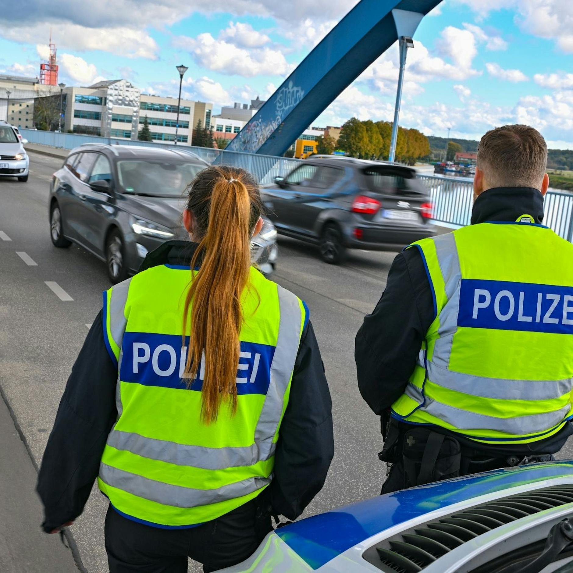 So laufen die Kontrollen an der Grenze zu Polen und Tschechien