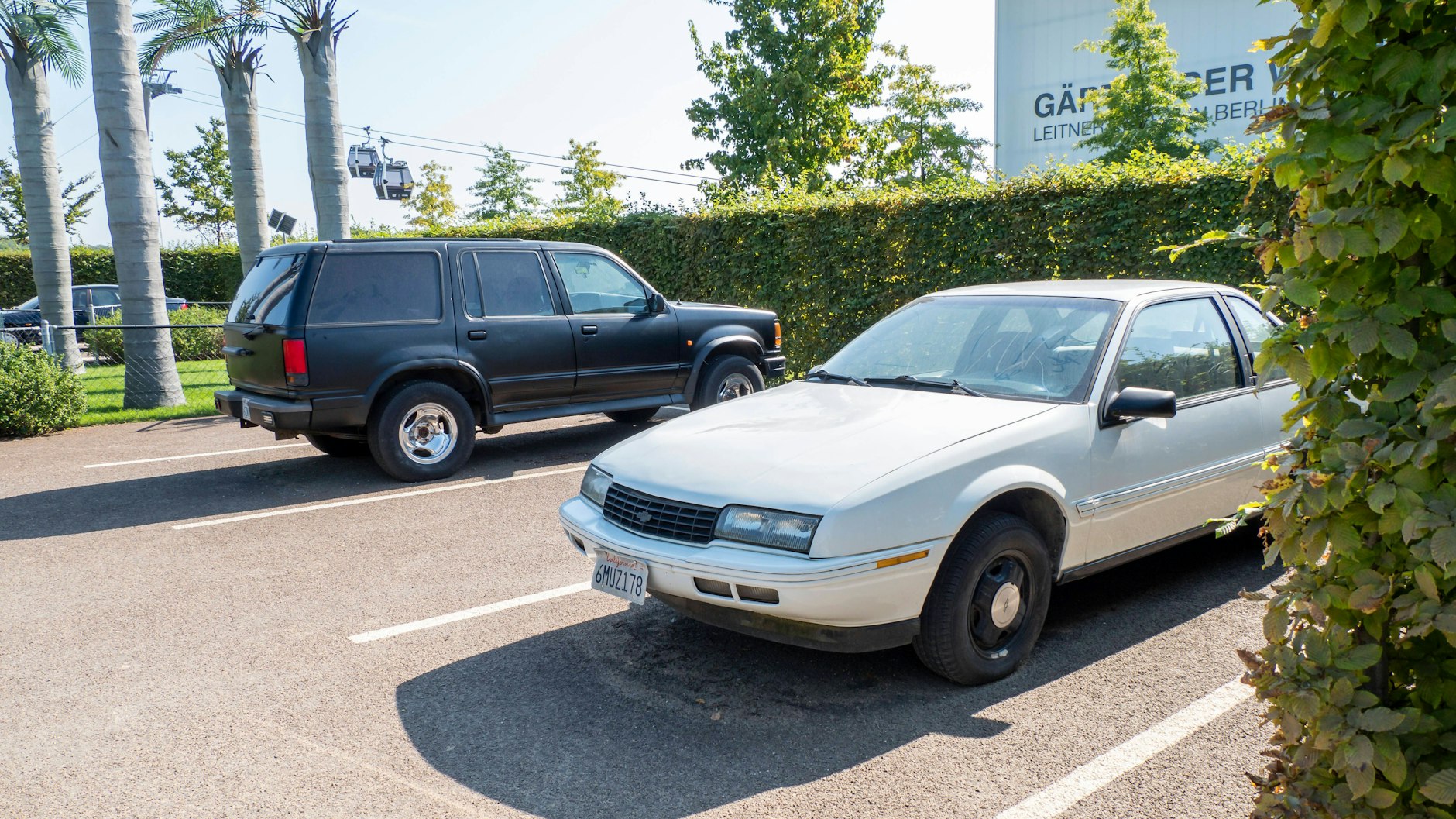 Schön anzusehen sind die Fahrzeuge im Los Angeles Garden auch nicht gerade.