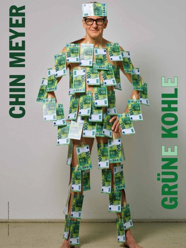 Chin Meyer entlarvt in seinem Programm „Grüne Kohle“ Lebens- und Finanzlügen.