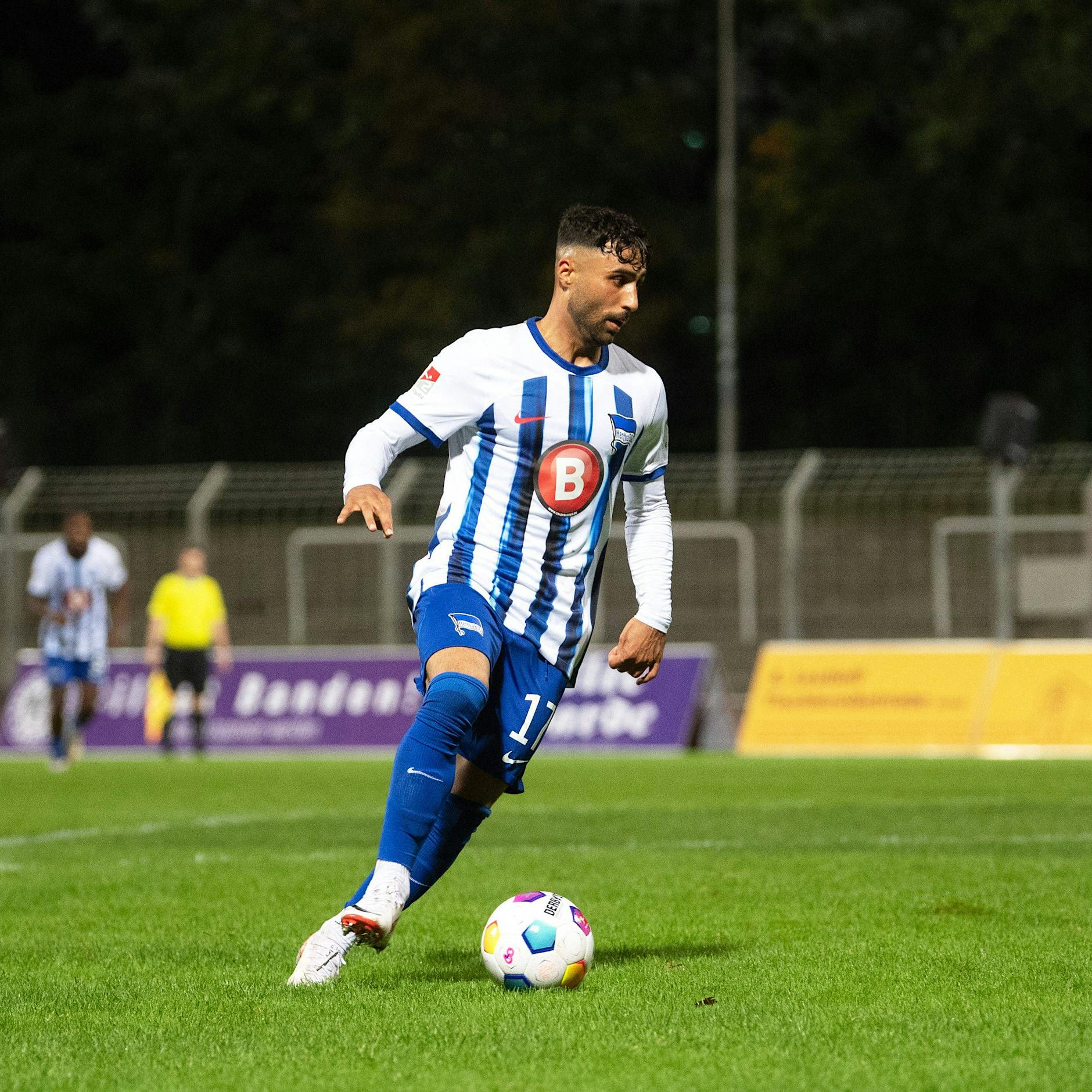Hertha BSC: Internet-Star Nader El-Jindaoui winkt das erste Profi-Spiel