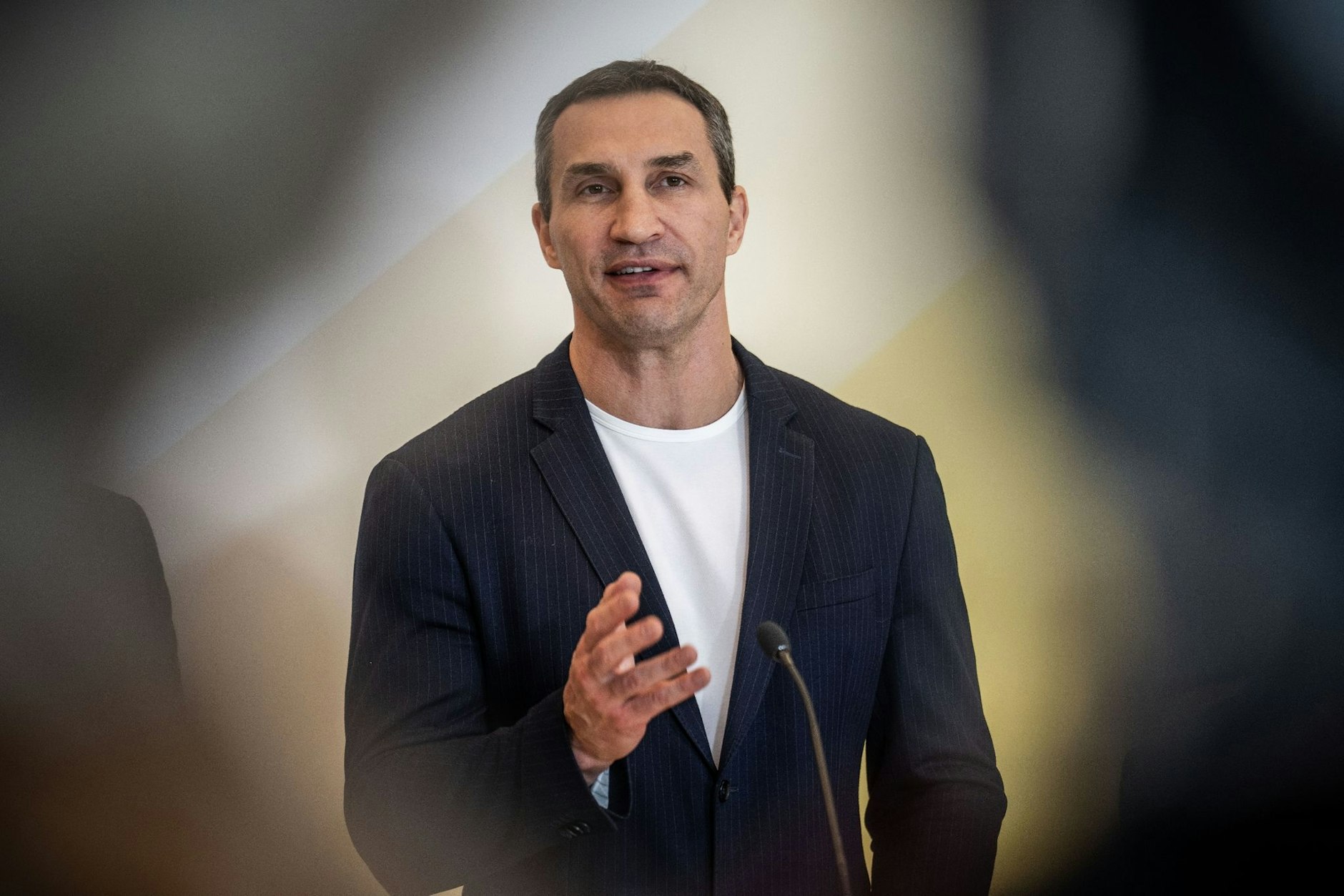 ARCHIV - «Diese Verbrechen gegen ukrainische Kinder sind ein Verbrechen gegen die gesamte Menschheit», sagt Wladimir Klitschko.  