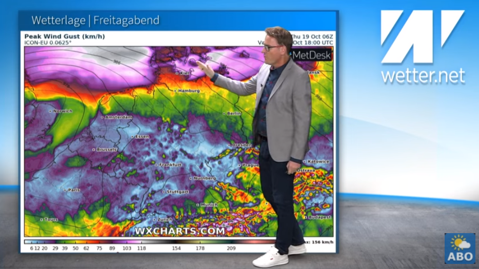 Historisches Wetter: +++ Mega-Unwetter droht +++ Alarmstufe Rot +++ 300 Liter Regen +++