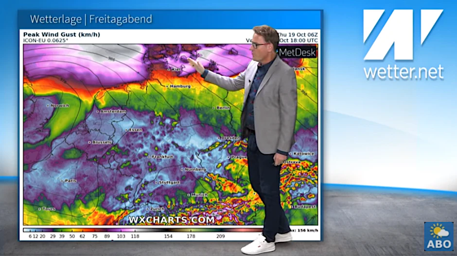 Wetter-Experte Dominik Jung erklärt das Sturm-Hochwasser an der Ostsee.