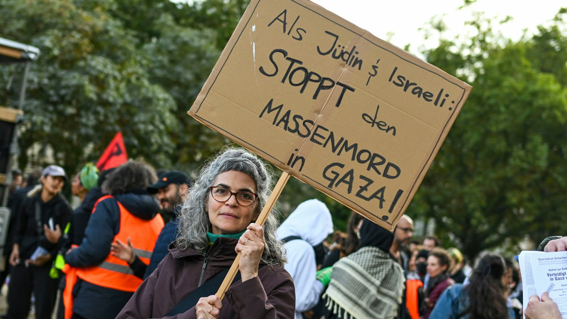 Pro-Palästina-Demo in Berlin-Kreuzberg – Israeli: „Ich unterstütze die Palästinenser“