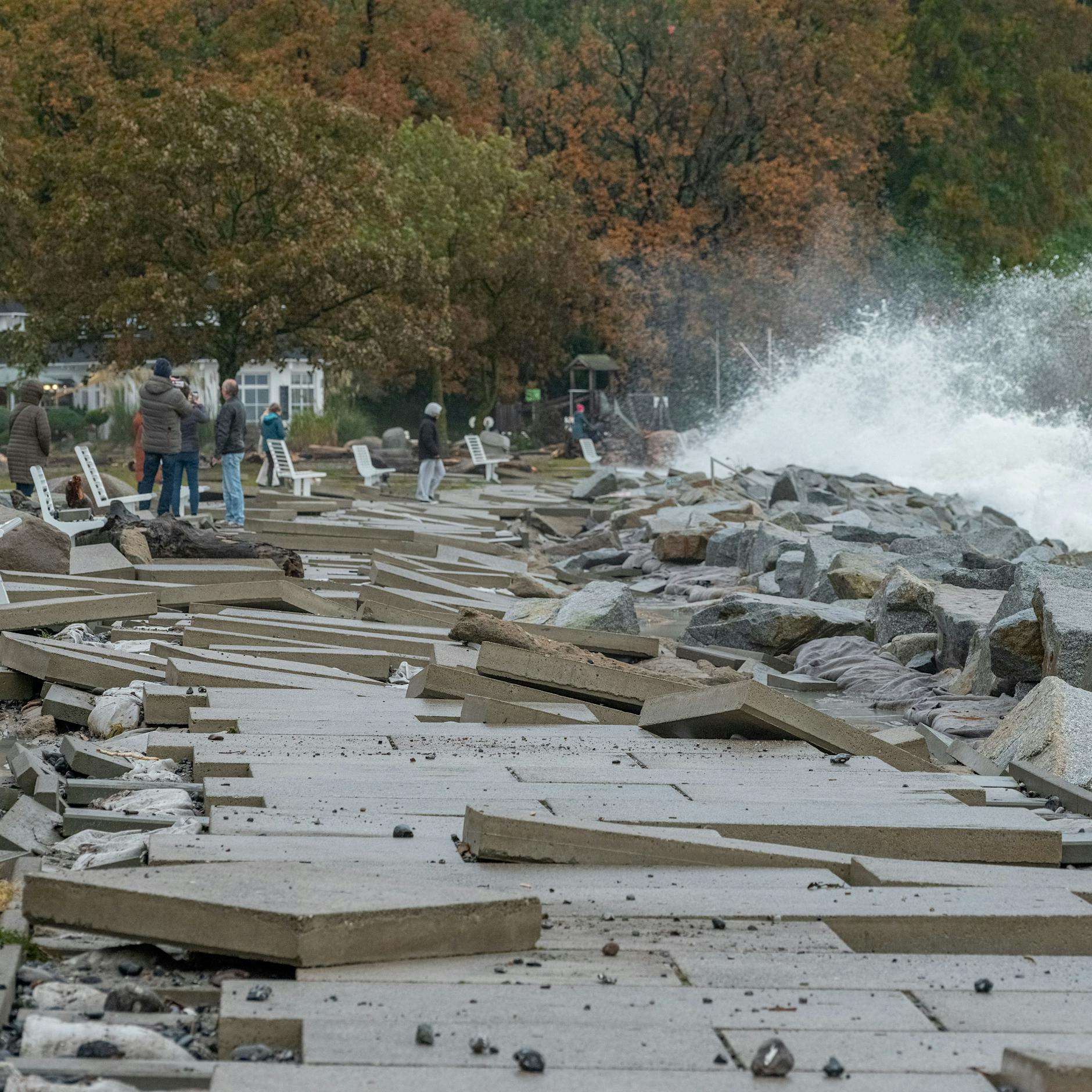 Schock-Bilder! Nach der Sturmflut: So krass sieht es an der Ostsee aus