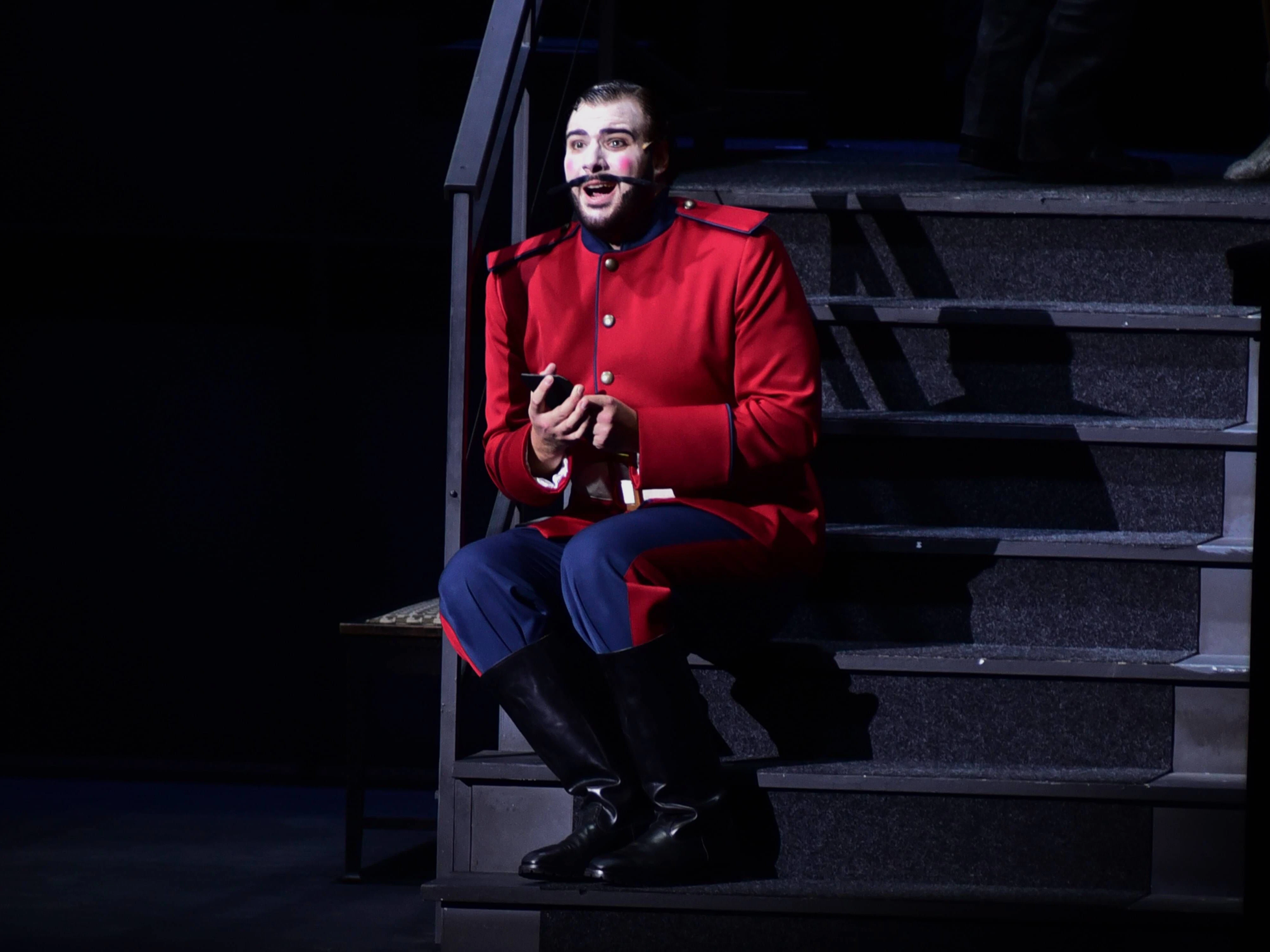 Mauro Peter in Die Zauberflöte bei den Salzburger Festspielen im Jahr 2018.