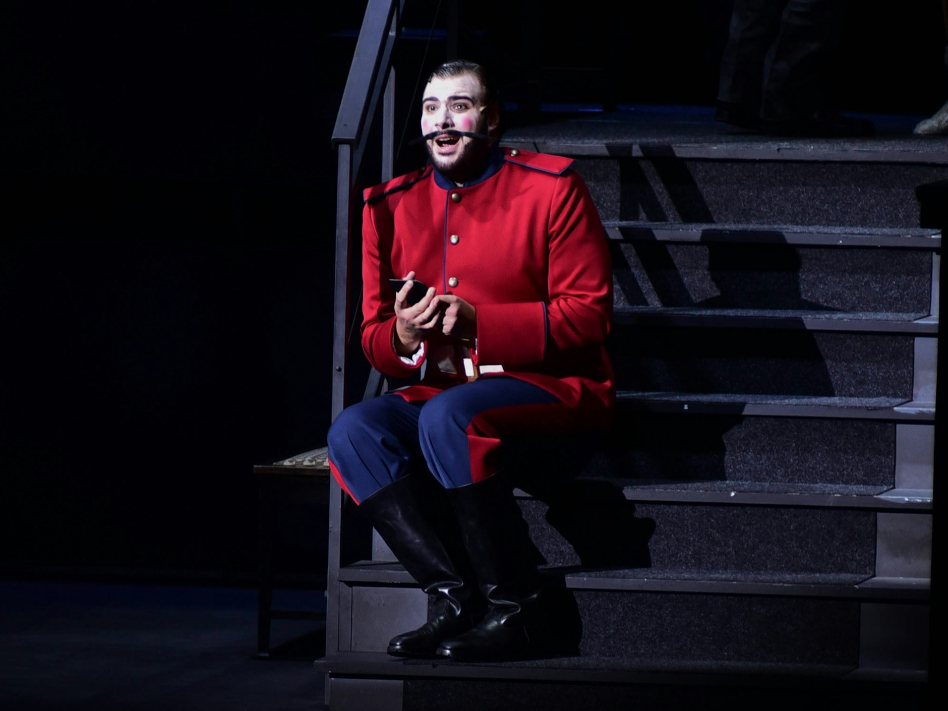 Mauro Peter in Die Zauberflöte bei den Salzburger Festspielen im Jahr 2018.